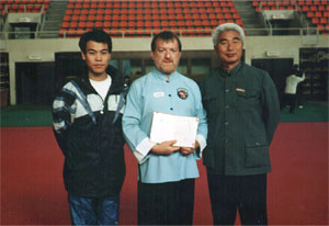 Allan with Li Shi Ying and Professor Mun
